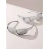 2pairs Wrap Design Y2K Grunge Women Sunglasses