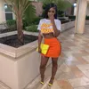 Urban Sexy Dresses OMSJ 2024 Sexy Club Female Mini Pencil Skirt Women High Waist Lace Up Neon Green Orange Solid Bodycon Hollow Out Bandage Skirts 2443