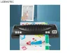 Laminator LIZENGTEC Laminator Machine New Professional Office New Design Hot Fast WarmUp Roll for A4 Paper Document Photo