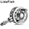 Rullar Lidafish varumärkes Middle Pass Rod med lossningskraft och bromskraft 8 kg full metallvockerarm. Wire Cup Middle Pass Wheel