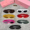 Designer zonnebril Fashion Shades Modellen Zonnebril Dames Men Zonneglas Goggle Adumbral 7 Kleuroptie Lotebril