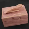 Kit Kit Multi Functional Sgabello Red Cedar Shine Wood Shine Box Creative Care Kit