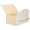 Gift Wrap Box With Handle Magnetic Closure Wedding Present Packaging