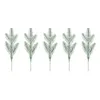 Decorative Flowers Artificial Pine Branches Set Of 5 Tree Branch Props Ornament Accessory For DIY Window Wall Door Decor