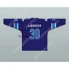 Gdsir Custom BLEU MATHIAS LADOUCEUR 30 LE NATIONAL DE QUÉBEC MAILLOT DE HOCKEY À DOMICILE NOUVEAU Top Ed S-M-L-XL-XXL-3XL-4XL-5XL-6XL