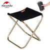 Furnishings Naturehike Camping Chair Lightweight Outdoor Portable Foldable Chair Oxford Aluminium Folding Fishing Stool Camping Seats