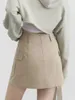 Robes sexy urbaines chic Ven Femmes jupes décontractées Nouvelle taille haute travail mince robe mini jupe petite jupe courte anti-ligne printemps automne 2023 2443
