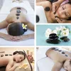 Massage Stones Rocks Hot Stone Saúde Preservação Massagem alivie o estresse Back Pain Health Care ACUPRESA LAVA PEDAS DE BASAL