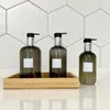 Flüssigseifenspender, 250/350/500 ml Flaschen für Küche/Badezimmer, nachfüllbarer Shampoo-Duschgel-Behälter, Lotion