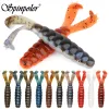 Spinpoler Greatest Bass Bait - Diver Twin Tail Grub 10X DUR SOFF Soft Butoyant Matière TPR Durable Baits de pêche 10pcs avec boîte