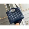 2023 Fashion designers C Mini Original Leather Cowhide Grid Handheld One Shoulder Crossbody for Women Bag Famous brand glasses