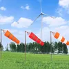 Tuindecoraties 1 stks 80 cm windzak buiten windrichting meting reflecterende riem rip-stop windwijzer voor luchthaven luchtvaart boerderij
