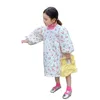 Vestes automne et hiver 2024 coréen pour enfants de l'usure édition belle veste en coton robe de fille à manches longues