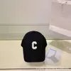 Nieuwe CE Family Celins Baseball Hat Mens en dames modieuze en minimalistische C-Letter Borduurde zonnebrandcrème Hoed Match Familie paar Duck Tongue