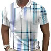 Chemises décontractées pour hommes tops chemise masculine légère imprimé muscle à manches courtes t-shirt stretch stret