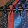 Bow Ties 2024 Classic 8cm Plaid NecTie For Men Navy Brown Polyester Nek Tie Formele zakelijke Cravat Wedding Party Neckwear Accessoire