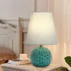 Vasos modernos minimalistas de mesa de cerâmica luminária de lâmpadas de sala