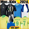 Xxxl 4xl 2024 Koszulki piłkarskie Brazylia Richarlison G. Jesus Camiseta 24/25 Coutinho Marquinhos Casemiro 2023 Brasil Men Dodaj dzieci pełne zestawy piłkarskie koszulę piłkarską