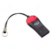 Whistle USB 2.0 T-Flash Memory Reader Reader TF Micro SD CardRearder Data Rangision Slim Mini M2