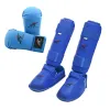 Produits Karaté Shank Guard Gene Warmer Taekwondo Gants Foot Shin Protector Sports Boîte en cuir Couile Adult Kids Martial Arts Equipment