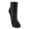 Pantalla unisex PVC Mannequin Foot Anklet Calcetines Pantalla blanca/negra/natural S/M/L