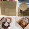Party Decoration Gift Sealing Stickers 120Pcs Baking Packaging Self-Adhesive Bags Jewelry Display Candy Bag Biscuit Food Cake Room Supplies