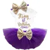1 год первого дня рождения детское платье для девочки для детской вечеринки носить малыш летнюю детскую одежду для принцессы для крещения платья vestido 240327