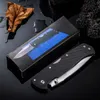 Special Offer H9981 Folding Knife 9Cr13Mov Satin Drop Point Blade G10 Handle Outdoor Camping Hiking Fishing EDC Pocket Folder Knives with Retail Box