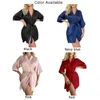 Home Clothing Affordable Nightgown Women Breathable Functional.Stylish Luxurious Simulated Silk Material Versatile