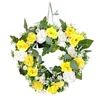 装飾的な花キャンドルライトディナー記念日のための人工的なハート型の花柄の花とロマンチックな装飾