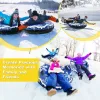 Stangen schwebte Skigafel Skikreis mit Griff iatable umweltfreundliche Kinder für Kinder Schneeschlauch Skiausrüstungen Schneespielzeug