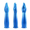 Toys enorm blauwe SM realistische vist sexules speelgoed gezondheid tpe big hand arm extreme fisting anale plug seks speelgoed voor vrouwen volwassenen dildo