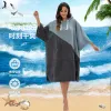 Accessoires Surf Poncho Wechseln Sie Robe Quickdry Kapuzenhandtuch Mikrofaser Beach Decke Bad Trockner Meer Badesubstanzwechsel für Erwachsene