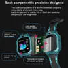 Nowe dzieci inteligentne zegarek SOS Zegarek telefoniczny Smartwatch dla dzieci z kartą SIM Waterproof Waterproof IP67 Prezent na iOS Android