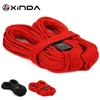 Xinda 8mm diameter professionele rotsklimklimt touw buiten wandelcorda hoge sterkte statics safety touw fire redding parachute 240325