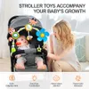 Baby Crib Stroller Arch Toy Baby Aaut Seat Toys avec musique