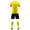 Soccer Men's Track Spraypits 22-23+T Yellow Club Football Jersey Equipo de entrenamiento para adultos