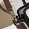 Klasyczna marka The Belt Tote Torby Luksusowe torebki projektantka torebka moda na płótnie skórzane kobiety na ramię wysokiej jakości torebki crossbody torebka