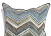 Cuscino di moda astratto geometrico blu marrone decorativo throw cuscino/almofadas case 45 50 cover moderno europeo decorazione