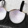 Domowa strój stroju kąpielowego Domowe stalowe talerz wsparcia z literami podzielonymi bikini bikini seksowne 2021 Swimsuit kobiet Q1zr