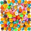 Maison de toilettes fournitures enfants de bain jouet des canards en caoutchouc flottants serrer son joli canard joli pour baby shower styles aléatoires lt893