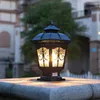 Wall Lamps Outdoor Villa Gate Lamp Courtyard Waterproof E27 Holder Household Fence Column Balcony