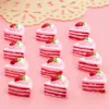 Cozinhas Jogue comida Novo Kawaii 10pcs lastro plano Diy miniatura artificial falsa alimento resina cabochon artesanato decoração tocar boneca house brinquedo 2443