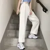 Frauen Jeans Frauen Weißer Freund mit weitem Taille Hosen 2024 Loose Koreanisch für weibliche Straße Mutter Jeanshose Streetwear Frühling