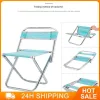 Möbler Hållbar fiskestol 2023 Metall Folding Chair förhindrar repor Stabil Vackra picknickcampingstol Camping Tool Travel