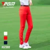 PGM Golf Women Pants Summer Spring High Elastic Ladies Brouser дышащие Slim Quick Dry Dry Pant xsxl Kuz069 240401