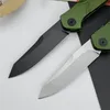 BM 9400 Automatisk vikkniv 3.4 "S30V Sharp Plain Blade Green Aluminium Handtag utomhus camping EDC Multi-Tool High Hardness