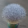 Brush DS 24 mm Rasierpinsel aus weichem Synthetikhaar mit buntem Harzgriff für Herren-Bartwerkzeuge