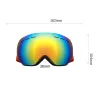 Eyewear Women Hommes Nouveaux lunettes de ski adulte Sport extérieur Ski Snowboard Terres de cyclistes Protection Antifog Double couche Eyeglass