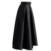 Skirts Plus Size Faldas Mujer Moda Abaya Dubai Turkish Long Pleated Maxi High Waist Skirt Women Jupe Longue Femme 210311 Drop Delivery Dhnkt